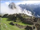 A Foggy Morning at Machu Picchu